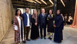 خلال افتتاح المعرض ببينالي البندقية 