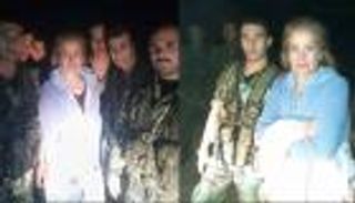 رغدة تثير الجدل مجددا بزيارة لأحد مطارات النظام السوري