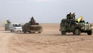 قوات سوريا الديمقراطية قرب مدينة الرقة