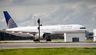 طائرة تابعة للخطوط الجوية المتحدة