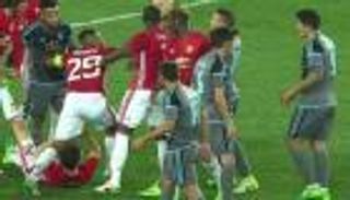 "معركة" في نهاية مواجهة اليونايتد وسيلتا الأوروبية