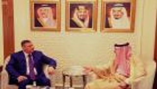 الجبير يلتقي منسق الهيئة العليا للمفاوضات السورية