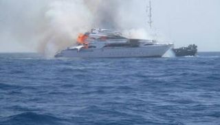 إحدى الصور التي نشرها الجيش المصري بشأن الحادث