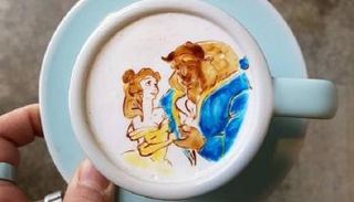 إحدى إبداعات الرسام الكوري "كانجبين لي" 