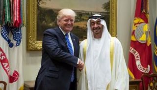 الشيخ محمد بن زايد وترامب