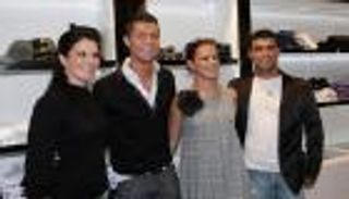 أسرة رونالدو تصل القاهرة 