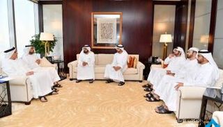 محمد بن راشد يستقبل أعضاء لجنة الدمج