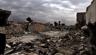 جانب من الدمار في مدينة الموصل العراقية - أرشيفية