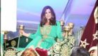 نجوى كرم في المغرب.. قفطان وزفة بدون عريس