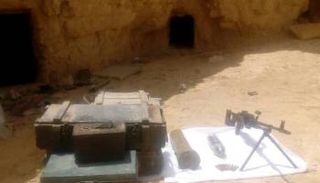 جانب من مضبوطات المداهمات العسكرية في سيناء