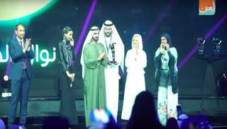 الشيخ محمد بن راشد آل مكتوم في حفل تكريم صانع الأمل العربي 