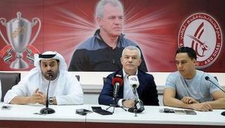 أجيري خلال المؤتمر بحضور الرميثي