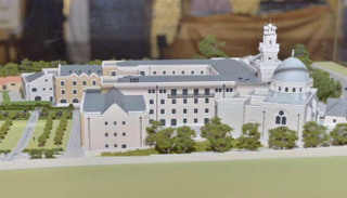 مجسم مسجد الشيخ زايد في أكسفورد