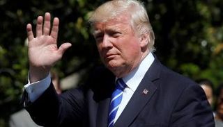 الرئيس الأمريكي دونالد ترامب