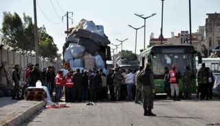 إجلاء مسلحي المعارضة من حمص السورية