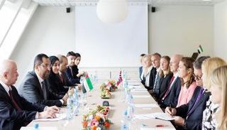 الوفد الإماراتي في النرويج 