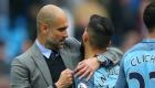 جوارديولا يؤكد استمرار أجويرو في السيتي