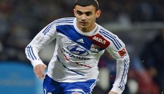 لاعب ليون الفرنسي