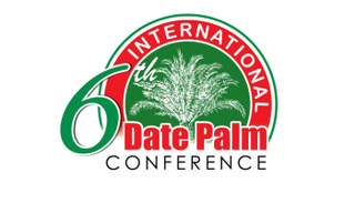 شعار الدورة السادسة للمؤتمر الدولي لنخيل التمر