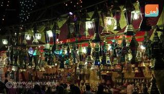 فانوس رمضان المصري يطيح بالصيني من الأسواق