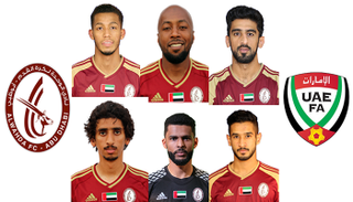 نجوم الوحدة في المنتخب الإماراتي