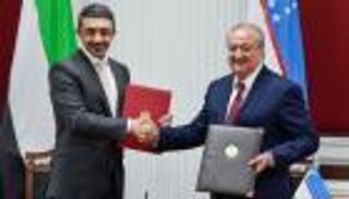 عبدالله بن زايد يلتقي وزير خارجية أوزبكستان