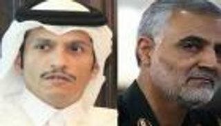 عكاظ تكشف تفاصيل جديدة حول لقاء وزير خارجية قطر بقاسم سليماني