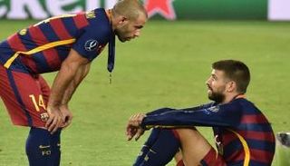 بيكيه وماسكيرانو يدعمان برشلونة في نهائي الكأس