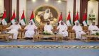 محمد بن راشد ومحمد بن زايد يستقبلان حكام الإمارات ويتبادلون التهاني بحلول رمضان