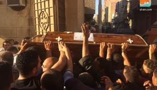 جنازة شهداء المنيا.خاص العين
