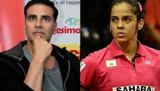 ممثل بوليوود "اكشاي كومار" ولاعبة التنس المشهورة "سينا نيهوال"