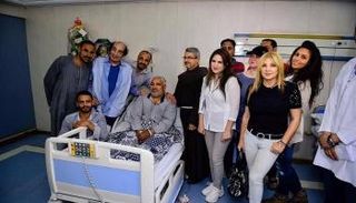 مشاهير الفن في المستشفى