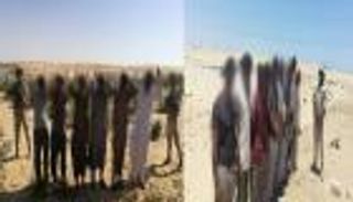 بالصور.. الجيش المصري يضبط 15 إرهابيا بسيناء