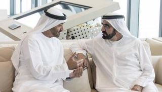 الشيخ محمد بن راشد والشيخ محمد بن زايد