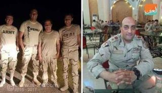 المقدم مراد فتحي أحد الضباط الذين استشهدوا اليوم