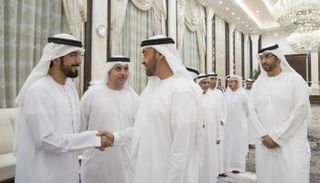 جانب من لقاء الشيخ محمد بن زايد آل نهيان برؤساء المؤسسات الإعلامية 