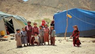 مخيم للنازحين السوريين - أرشيفية