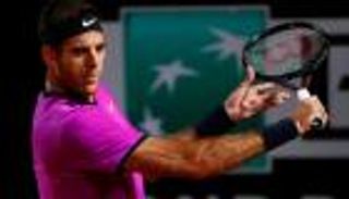 ديل بوترو إلى ثالث أدوار رولان جاروس بانسحاب الماجرو