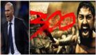 زيدان يستعين بفيلم "300" لتحفيز لاعبي الريال