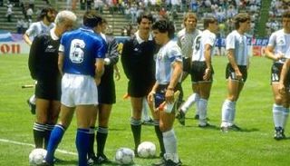 الأرجنتين وإيطاليا في 86