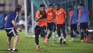 محمد أحمد لاعب المنتخب الإماراتي