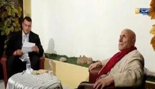 الروائي الجزائري أثناء مشاركته بالبرنامج