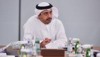 الشيخ عبدالله بن زايد آل نهيان٬ وزير الخارجية والتعاون الدولي الإماراتي