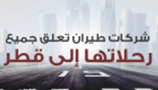 إنفوجراف.. شركات طيران تعلق رحلاتها إلى قطر