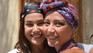 ياسمين غيث مع هند صبري