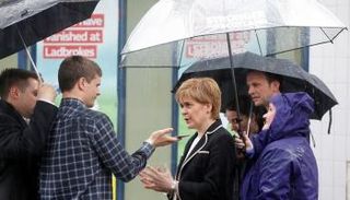 رئيسة وزراء اسكتلندا نيكولا ستيرجن - رويترز