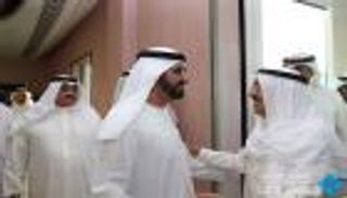 محمد بن راشد ومحمد بن زايد يجتمعان مع أمير الكويت