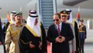 أزمة قطر تهيمن على لقاء السيسي وملك البحرين بالقاهرة