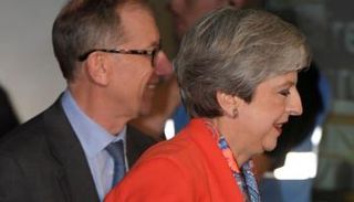 رئيسة الوزراء البريطانية تيريزا ماي