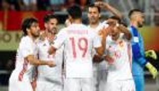 سيلفا وكوستا يقودان اسبانيا لفوز صعب على مقدونيا